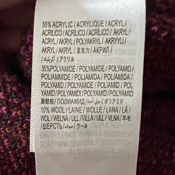 NWOT Farm Rio Tapestry Scarf Sweater Dress Colorful Geometric Design Long Sleeve - Picture 12 of 13